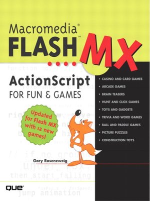 cover image of Macromedia Flash MX ActionScript for Fun and Games